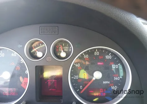 2001 Audi Tt из США, поврежденный, VIN TRUTC28N011001635